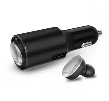 2 In 1 Mini Bluetooth Earpiece Earphone With 2 USB V1 Car Charger Adapter Hands-Free FM Transmitter CSR6415 R30
2 In 1 Mini Bluetooth Earpiece Earphone With 2 USB V1 Car Charger Adapter Hands-Free FM Transmitter CSR6415 R30