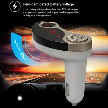 Car MP3 Player Hands-Free Bluetooth FM transmitter USB Car Charging Support TF Card Expansion Universal Auto Audio MP3
Car MP3 Player Hands-Free Bluetooth FM transmitter USB Car Charging Support TF Card Expansion Universal Auto Audio MP3