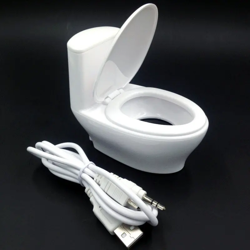 Funny Toilet Mini USB Cable Computer Speaker Smartphone Game Machine Notebook HIFI Portable Lound Music Column Box Novel Gift
Funny Toilet Mini USB Cable Computer Speaker Smartphone Game Machine Notebook HIFI Portable Lound Music Column Box Novel Gift