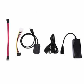 1 Set SATA IDE Drive to USB 2.0 Adapter Converter Cable for 2.5/3.5" HD Hard Fine
1 Set SATA IDE Drive to USB 2.0 Adapter Converter Cable for 2.5/3.5" HD Hard Fine