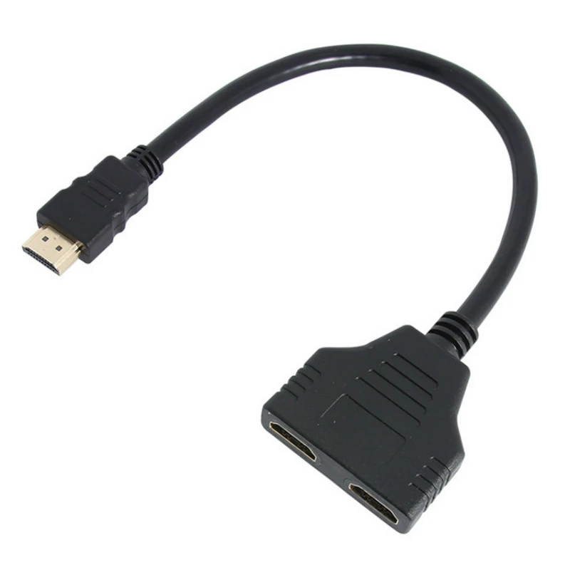 HDMI Cable 1 In 2 Out Splitter Cable Switcher Adapter Converter For HDTV Tablet XBOX 1080P
HDMI Cable 1 In 2 Out Splitter Cable Switcher Adapter Converter For HDTV Tablet XBOX 1080P