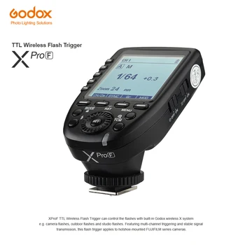 Godox Wireless Flash Trigger Xpro-F TTL Transmitter Support TTL Autoflash Customizable Functions for Fujifilm
Godox Wireless Flash Trigger Xpro-F TTL Transmitter Support TTL Autoflash Customizable Functions for Fujifilm