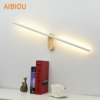 AIBIOU Modern Led Wall Lights For Bathroom White Mirror Light Wall Sconce Wood Bedroom Lighting Wall Bedside Lamp
AIBIOU Modern Led Wall Lights For Bathroom White Mirror Light Wall Sconce Wood Bedroom Lighting Wall Bedside Lamp