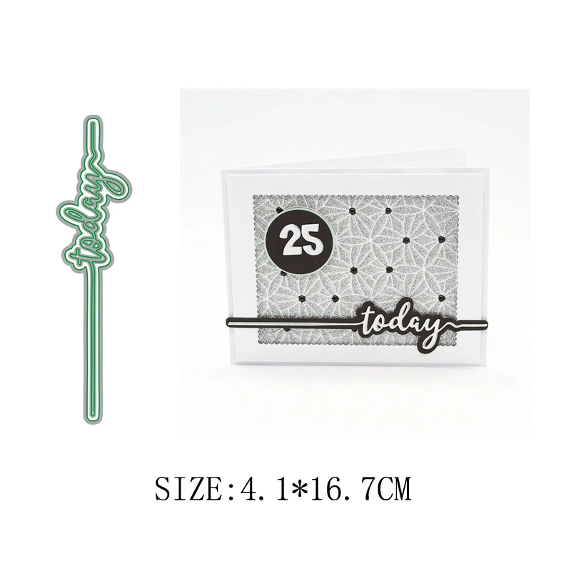 LLove CCraft today border Metal Cutting Dies for DIY Scrapbooking Album Paper Cards Decorative Crafts Embossing Die
LLove CCraft today border Metal Cutting Dies for DIY Scrapbooking Album Paper Cards Decorative Crafts Embossing Die