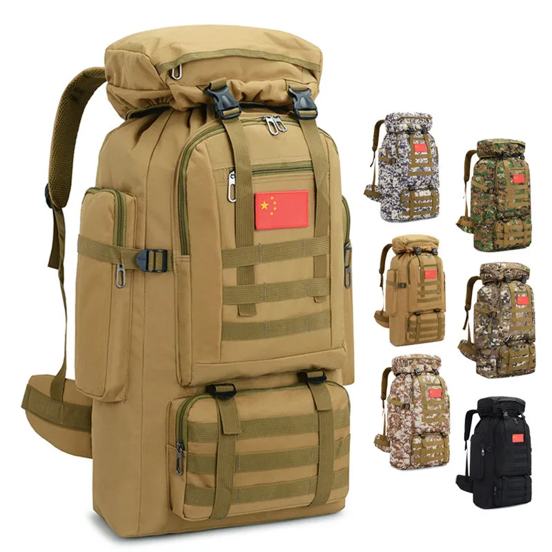 Outdoor Tactical Mountaineering Backpack Waterproof Army Shoulder Military Hunting Camping Multi-purpose Molle Travel Sport Bag
Outdoor Tactical Mountaineering Backpack Waterproof Army Shoulder Military Hunting Camping Multi-purpose Molle Travel Sport Bag