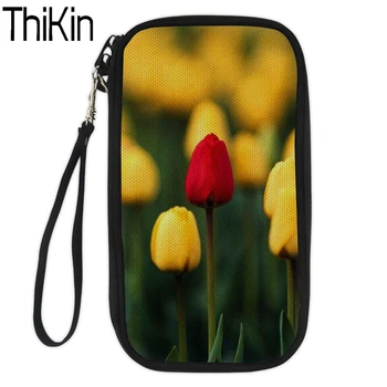 THIKIN Passport Holder Women Travel Organizer Credit Card Holder for Girls Covers for Passports Tulip Pattern Passport Cover
THIKIN Passport Holder Women Travel Organizer Credit Card Holder for Girls Covers for Passports Tulip Pattern Passport Cover