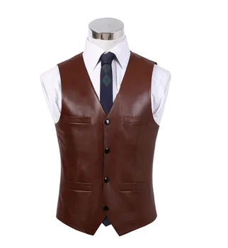 2020 men leather vest Fashion high quality sheepskin leather vest of cultivate one's morality
2020 men leather vest Fashion high quality sheepskin leather vest of cultivate one's morality