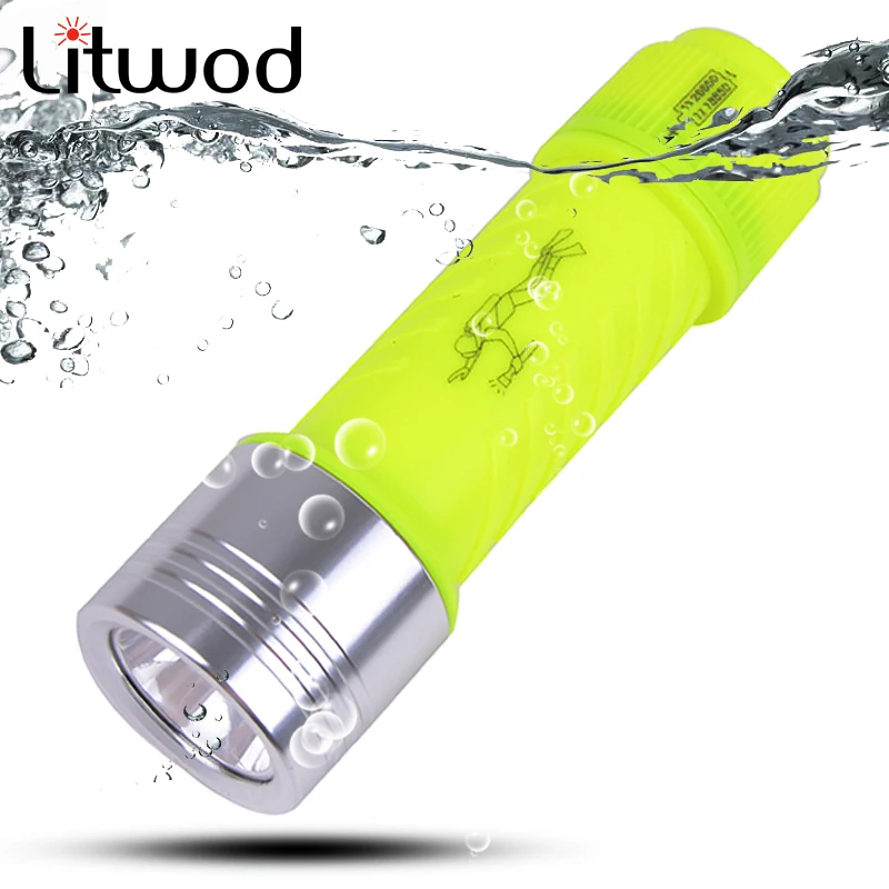 Litwod Z20+ XML-T6 New LED flashlight LED Waterproof underwater scuba Dive Diving Flashlight Torch light lamp for diving light
Litwod Z20+ XML-T6 New LED flashlight LED Waterproof underwater scuba Dive Diving Flashlight Torch light lamp for diving light