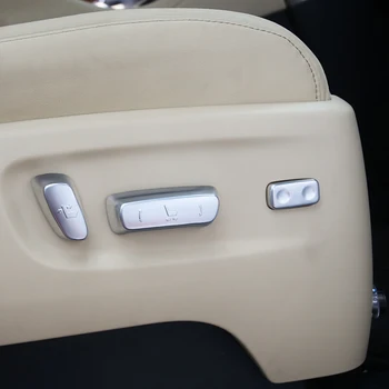 For Toyota Alphard 2016 2017 2018 ABS Matte Car Seat adjustment Switch Cover Trim car styling auto accessories 5pcs
For Toyota Alphard 2016 2017 2018 ABS Matte Car Seat adjustment Switch Cover Trim car styling auto accessories 5pcs