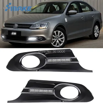 smRKE For VW Sagitar 2012-2014 LED DRL Daytime Running Lights White Driving Light + Yellow Turn Signal Waterproof
smRKE For VW Sagitar 2012-2014 LED DRL Daytime Running Lights White Driving Light + Yellow Turn Signal Waterproof