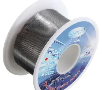 High Quality 0.5mm 30g 63/37 Tin Solder Soldering Welding Iron Wire Lead Rosin Core Flux1.2% Reel
High Quality 0.5mm 30g 63/37 Tin Solder Soldering Welding Iron Wire Lead Rosin Core Flux1.2% Reel