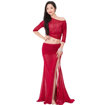 2019 Summer 2 Piece Women Modal Practice Clothes Middle Sleeve Top Long Lace Skirt Dancer Performance Show Wear
2019 Summer 2 Piece Women Modal Practice Clothes Middle Sleeve Top Long Lace Skirt Dancer Performance Show Wear