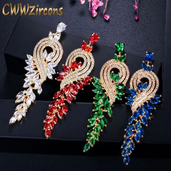 CWWZircons Luxury Blue Crystal Women Wedding Event Jewelry Dangling Cubic Zirconia Long Yellow Gold Color Drop Earrings CZ375
CWWZircons Luxury Blue Crystal Women Wedding Event Jewelry Dangling Cubic Zirconia Long Yellow Gold Color Drop Earrings CZ375