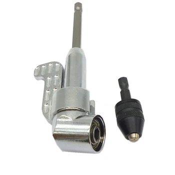 Angle Driver Screwdriver Bit 1/4 Inch Hex Shank Keyless Drill Bit Chuck + Magnetic Angle Driver Screwdriver Bit
Angle Driver Screwdriver Bit 1/4 Inch Hex Shank Keyless Drill Bit Chuck + Magnetic Angle Driver Screwdriver Bit