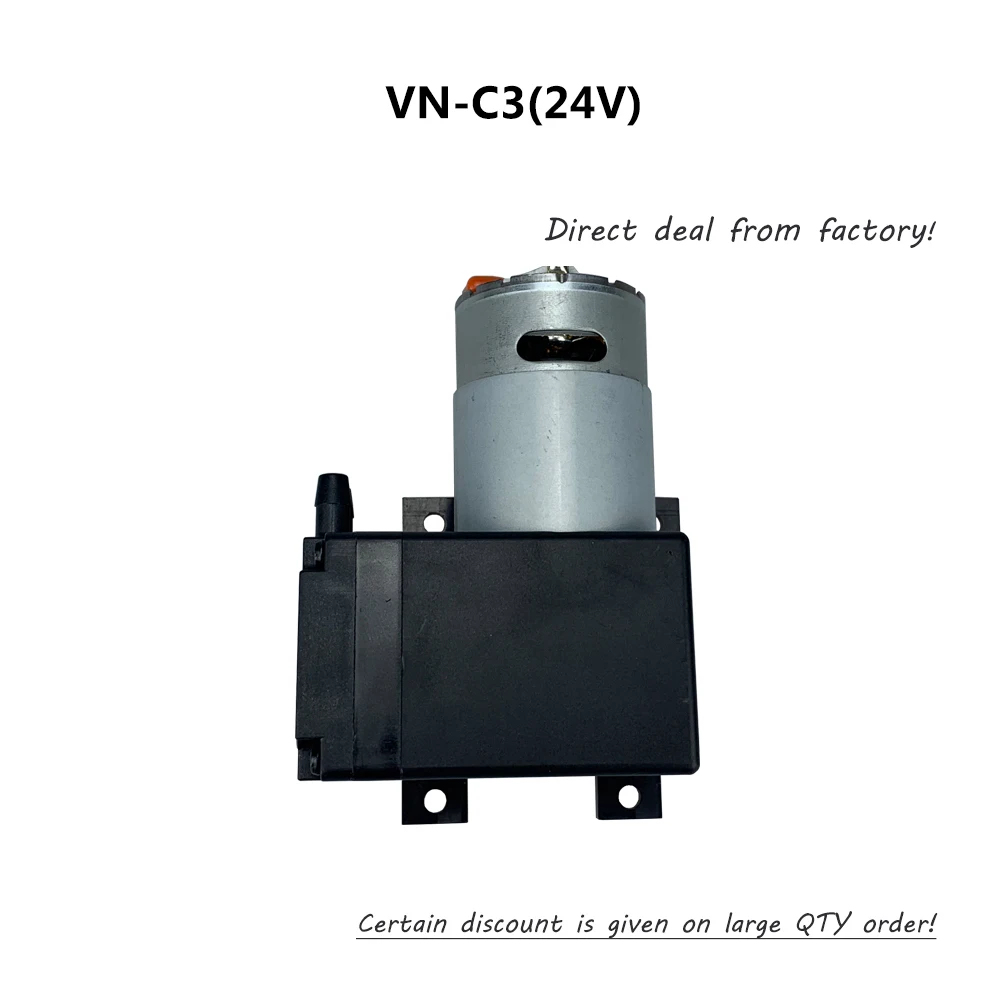 DC 12Vor24V 12W Mini Vacuum Pump 12L/min High Pressure Suction Diaphragm Pumps with Holder Direct deal from factory
DC 12Vor24V 12W Mini Vacuum Pump 12L/min High Pressure Suction Diaphragm Pumps with Holder Direct deal from factory