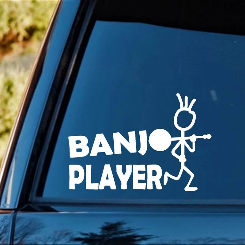 For Banjo Player Bluegrass Decal Sticker Guitar Bass Mandolin Funny Personality Stickers
For Banjo Player Bluegrass Decal Sticker Guitar Bass Mandolin Funny Personality Stickers