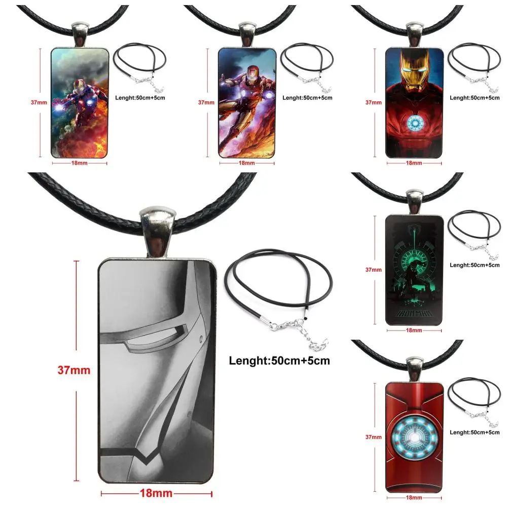 Necklace Fashion Long Chain With Rectangle Necklace Jewelry For Girls Best Gift Marvel Iron Man
Necklace Fashion Long Chain With Rectangle Necklace Jewelry For Girls Best Gift Marvel Iron Man