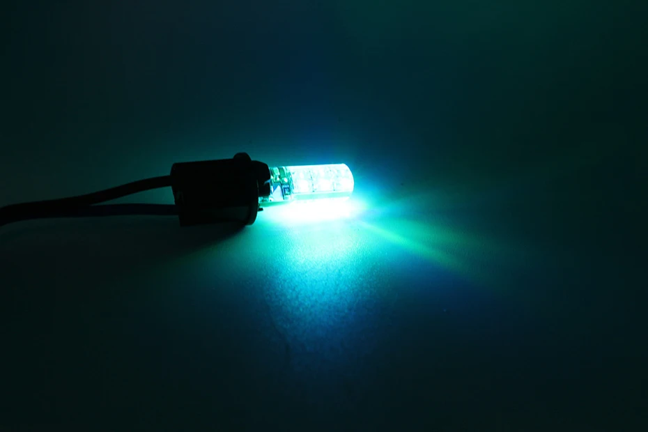 RGB T10 W5W Led Car Clearance Lights 5050 6 SMD RGB T10 LED 194 168 Bulb Remote Width Interior Lighting Source Car Styling (10)