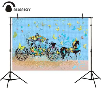 Allenjoy photography background fairy tale princess pumpkin carriage butterfly backdrop photo studio photocall photophone props
Allenjoy photography background fairy tale princess pumpkin carriage butterfly backdrop photo studio photocall photophone props