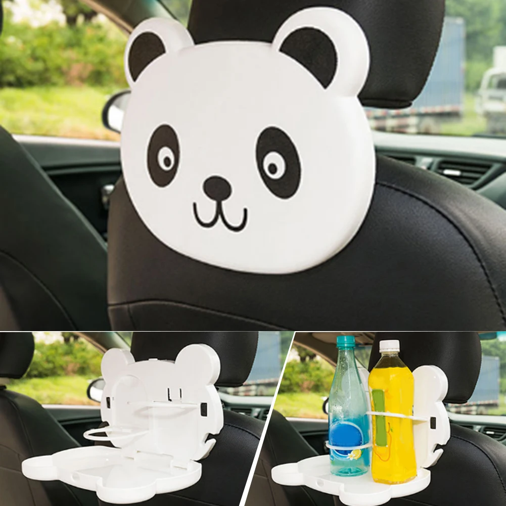 

Foldable Cup Holder Auto Car Back Seat Table Drink Food Cup Tray Holder Stand Desk Storage Shelves 4 Colors Meal Desk Table New