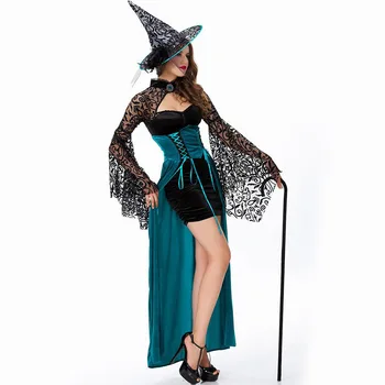 2018New Sexy Witch Halloween Costume Women Party Fancy Dress Female Maxi Long Cosplay Witch Dress Halloween Cosplay Clothing
2018New Sexy Witch Halloween Costume Women Party Fancy Dress Female Maxi Long Cosplay Witch Dress Halloween Cosplay Clothing
