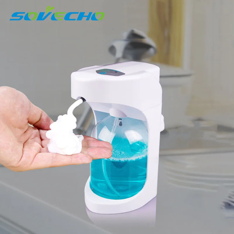 Automatic foam soap dispenser, sensor function liquid soap dispensers, foam dispensers, 500 ml
Automatic foam soap dispenser, sensor function liquid soap dispensers, foam dispensers, 500 ml