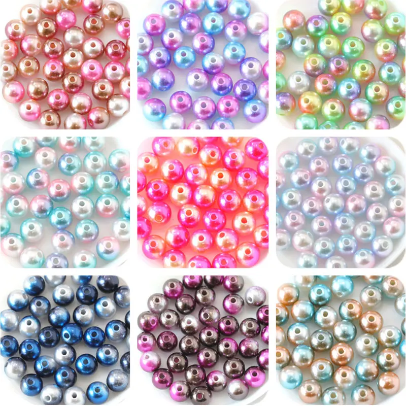 1000PCS Colorful ABS Imitation Pearls Round Beads With Holes Bracelet Earrings Charms Necklace Beads For Jewelry Making B1050
1000PCS Colorful ABS Imitation Pearls Round Beads With Holes Bracelet Earrings Charms Necklace Beads For Jewelry Making B1050