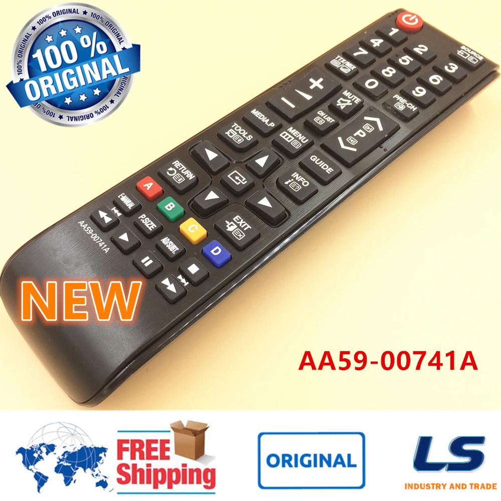 ORIGINAL REMOTE CONTROL FOR SAMSUNG TV UE32F4000AW, UE28F4000AW, UE46F5000AW/XXC, UE40F5000AWXXH, UE40F5000AWXXN, UE32F5000AW
ORIGINAL REMOTE CONTROL FOR SAMSUNG TV UE32F4000AW, UE28F4000AW, UE46F5000AW/XXC, UE40F5000AWXXH, UE40F5000AWXXN, UE32F5000AW