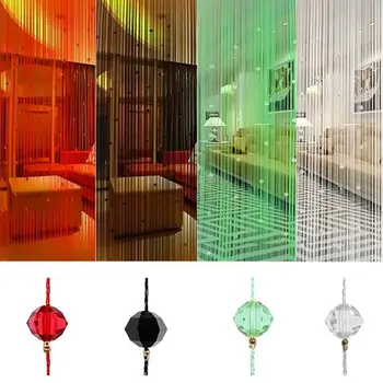 200*100cm Imitated Crystal Bead Fringe Curtain String Curtain Home Living Room Bedroom Decor 7 Colors
200*100cm Imitated Crystal Bead Fringe Curtain String Curtain Home Living Room Bedroom Decor 7 Colors
