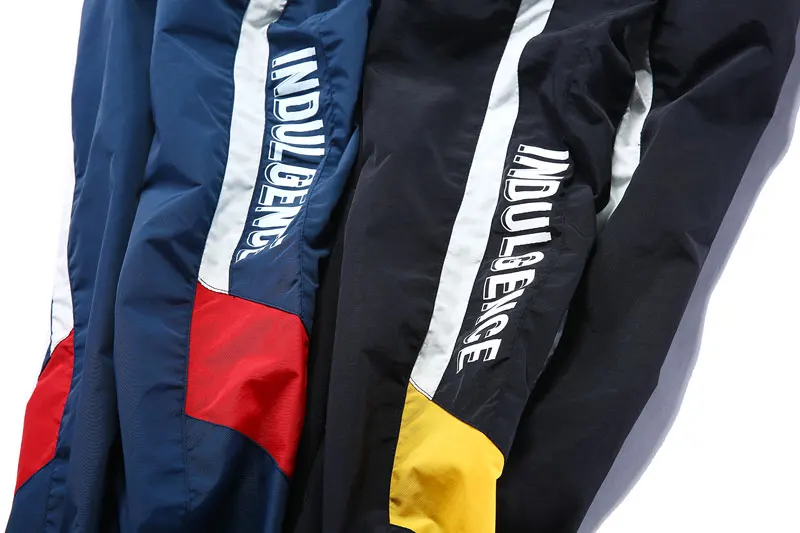 Color Block Patchwork Harem Pants 11
