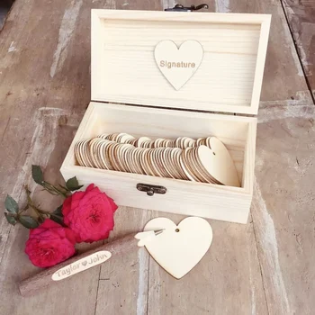 Personalized Wedding guest book, Custom Wooden Keepsake box, wedding box with hearts, rustic engrave vintage wedding guestbook
Personalized Wedding guest book, Custom Wooden Keepsake box, wedding box with hearts, rustic engrave vintage wedding guestbook