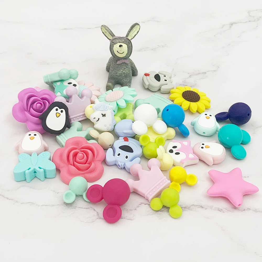 10pc Silicone Beads Baby Teething Toy DIY Necklace Pacifier chain Chews bpa free baby products Food Grade Silicone Teether beads
10pc Silicone Beads Baby Teething Toy DIY Necklace Pacifier chain Chews bpa free baby products Food Grade Silicone Teether beads
