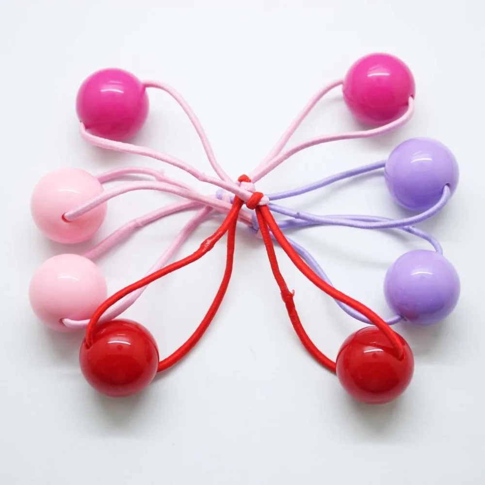 Wholesale 4 pcs/lot elastic hair bands beads double color ponytail holders solid scrunchies for women girls hair ornament
Wholesale 4 pcs/lot elastic hair bands beads double color ponytail holders solid scrunchies for women girls hair ornament
