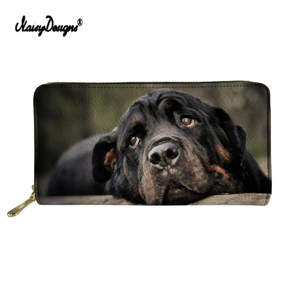 Women PU Leather Wallets And Purses Long Clutch Money Black Bags Rottweiler Dog Print Custom Coin Purse Credit Card Holder Case
Women PU Leather Wallets And Purses Long Clutch Money Black Bags Rottweiler Dog Print Custom Coin Purse Credit Card Holder Case