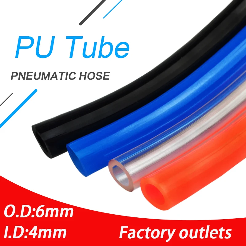 1Meter Pneumatic Component PU Tube 6*4mm Air Hose Pipe Polyurethane Tubing Component for Compressor
1Meter Pneumatic Component PU Tube 6*4mm Air Hose Pipe Polyurethane Tubing Component for Compressor