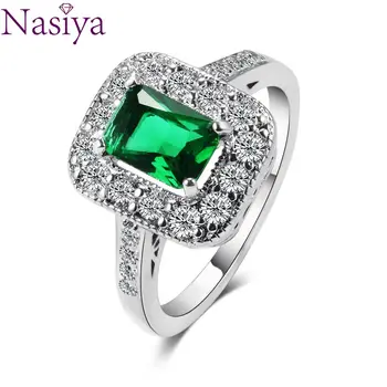 New Style Emerald Ring 925 Sterling Silver Jewelry Ring For Women Birthday Anniversary Party Gift Size 6,7,8,9,10 Wholesale
New Style Emerald Ring 925 Sterling Silver Jewelry Ring For Women Birthday Anniversary Party Gift Size 6,7,8,9,10 Wholesale