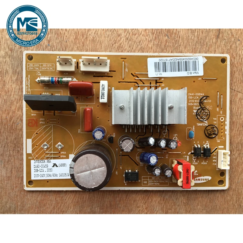 Refrigerator computer board circuit board inverter board dA92-00459a/e P T bcd-290wnsiww1/wnrisa1 for Samsung freezer
Refrigerator computer board circuit board inverter board dA92-00459a/e P T bcd-290wnsiww1/wnrisa1 for Samsung freezer