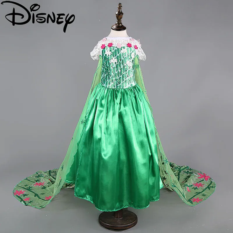 green elsa dress