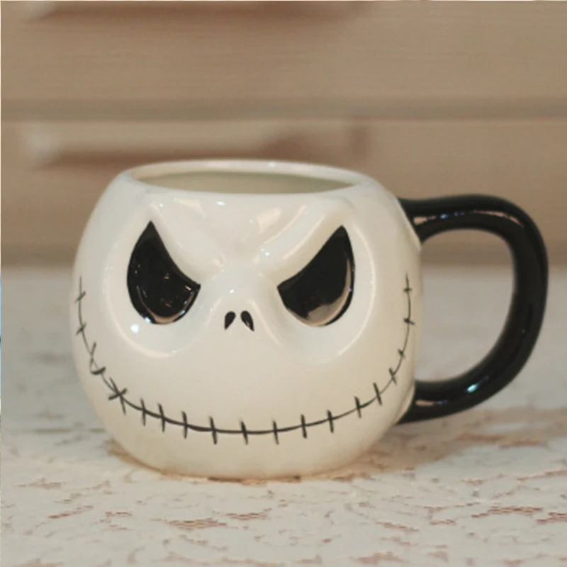 RUIDA Creative Skull Mugs Jack Skellington Freddy Mug"The Nightmare Before Christmas"Cartoon Coffee Milk Cups Tea Drinkware Gift
RUIDA Creative Skull Mugs Jack Skellington Freddy Mug"The Nightmare Before Christmas"Cartoon Coffee Milk Cups Tea Drinkware Gift