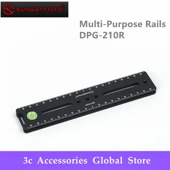 SUNWAYFOTO Multi-Purpose Rails DPG-210R Tripod Head Quick Release Plate for DSLR Camera Tripod Plate Professional Monopod
SUNWAYFOTO Multi-Purpose Rails DPG-210R Tripod Head Quick Release Plate for DSLR Camera Tripod Plate Professional Monopod