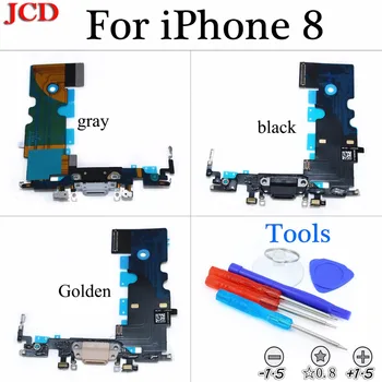 JCD New USB Port Charger Connector Mic Dock Charging Flex Cable For iPhone 8 Repair Mobile Flex Parts Charging Port Flex Cable
JCD New USB Port Charger Connector Mic Dock Charging Flex Cable For iPhone 8 Repair Mobile Flex Parts Charging Port Flex Cable