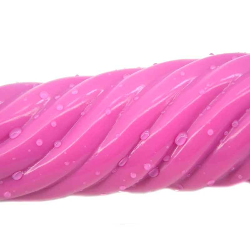Silicone New Realistic Glans Penis Dildo Suction Cup Simulated Testis Delicate Spiral Shape Vaginal Stimulation Erotic Toys