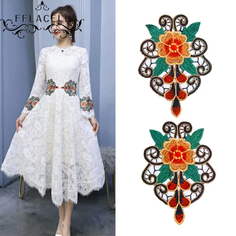 FFLACELL 1pc Patches Flowers Embroidered Sew On Patches For Clothing Jacket Applique DIY Accessory
FFLACELL 1pc Patches Flowers Embroidered Sew On Patches For Clothing Jacket Applique DIY Accessory