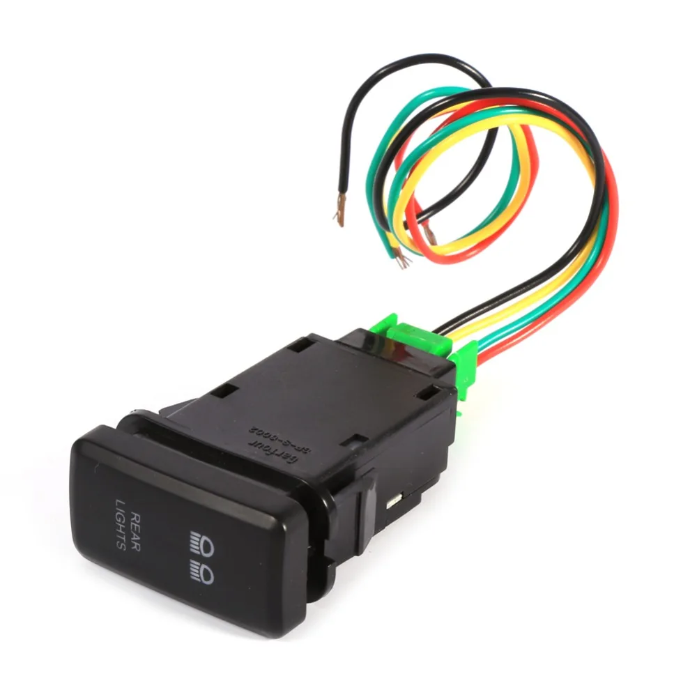 12V 5 Pin Car Auto Push LED Rear Light Toggle Switch For Toyota Landcruiser Hilux Prado FJ Car Switch Car Accessories
12V 5 Pin Car Auto Push LED Rear Light Toggle Switch For Toyota Landcruiser Hilux Prado FJ Car Switch Car Accessories