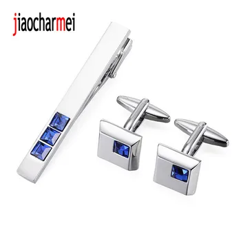 High quality brand gift set Cufflinks Tie Clip New Fashion Blue Crystal Cufflinks tie clip, Mens Suit shirt tie pin
High quality brand gift set Cufflinks Tie Clip New Fashion Blue Crystal Cufflinks tie clip, Mens Suit shirt tie pin