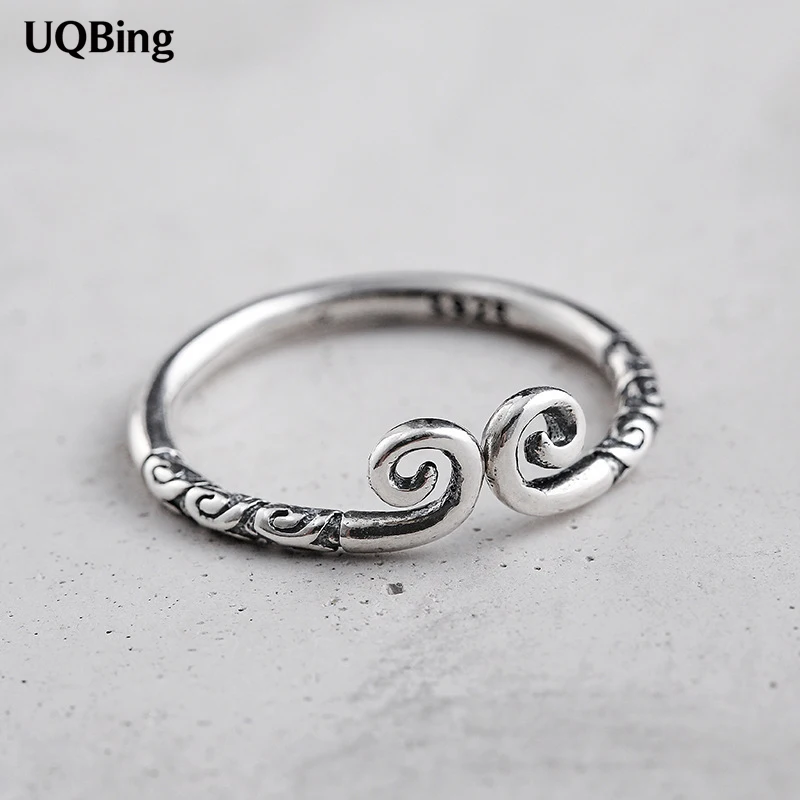 Top Quality 925 Sterling Silver Rings Open Retro S925 Jewelry Ring For Girl Women Rings Gift Jewelry Free Shipping
Top Quality 925 Sterling Silver Rings Open Retro S925 Jewelry Ring For Girl Women Rings Gift Jewelry Free Shipping