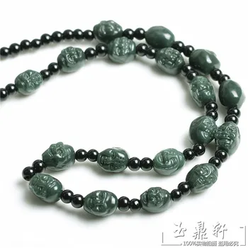 injiang jade Heian Yuqing natural jade necklace Eighteen genuine jade necklace j
injiang jade Heian Yuqing natural jade necklace Eighteen genuine jade necklace j