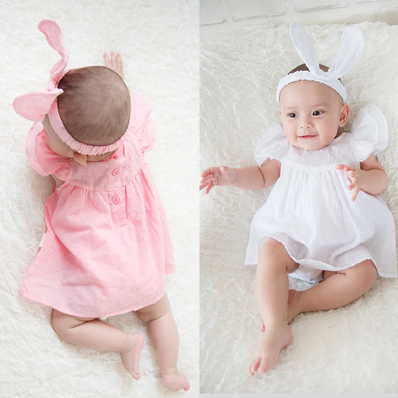 1 set twins baby girls clothes bodysuit+headband summer birthday party Princess dress outfits baby christening baptism gown
1 set twins baby girls clothes bodysuit+headband summer birthday party Princess dress outfits baby christening baptism gown