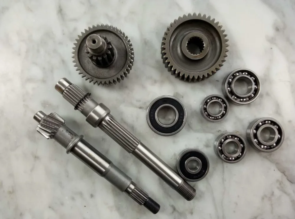 Motorcycle GY6 125 150 Scooter Ratio Clutch Output Engine Conter Shaft Starter Middle Idle Final Drive Shaft Gear With Bearings
Motorcycle GY6 125 150 Scooter Ratio Clutch Output Engine Conter Shaft Starter Middle Idle Final Drive Shaft Gear With Bearings