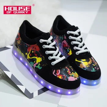 High Quality Women Vulcanized Shoes Girls Led Luminous Shoes Boys Flashing Lights Sneakers Children Led Fiber Optic Shoes #35-44
High Quality Women Vulcanized Shoes Girls Led Luminous Shoes Boys Flashing Lights Sneakers Children Led Fiber Optic Shoes #35-44